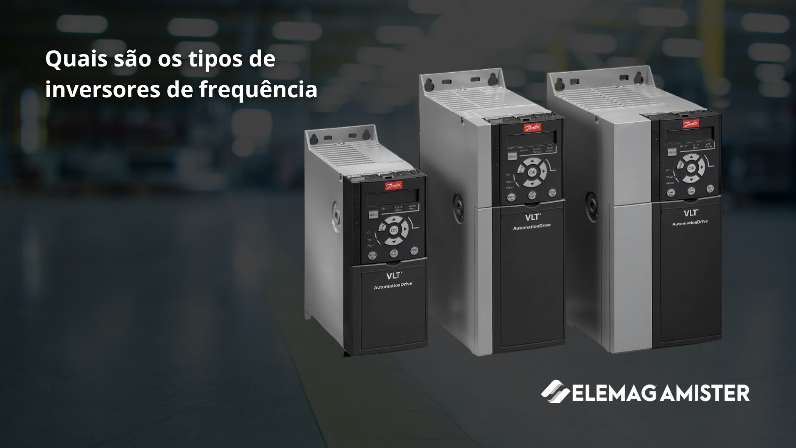 Quais são os tipos de inversores de frequência