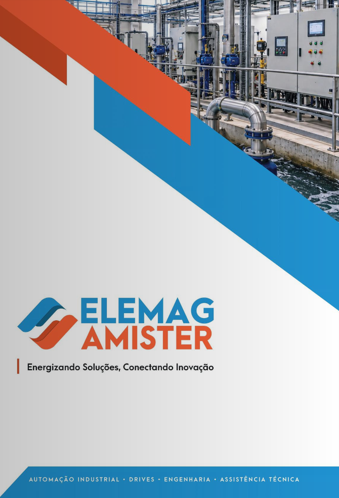 Capa do portfólio Elemag Amister — Energizando Soluções, Conectando Inovação